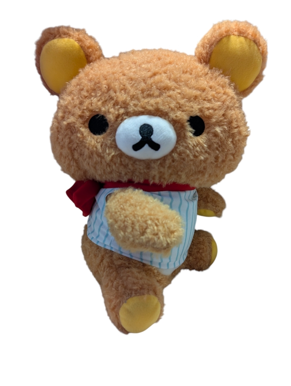 Rilakkuma With Striped Shirt And Red Bow NWT